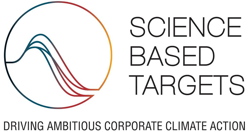 Logo: SBT (Science-consistent greenhouse gas reduction targets)