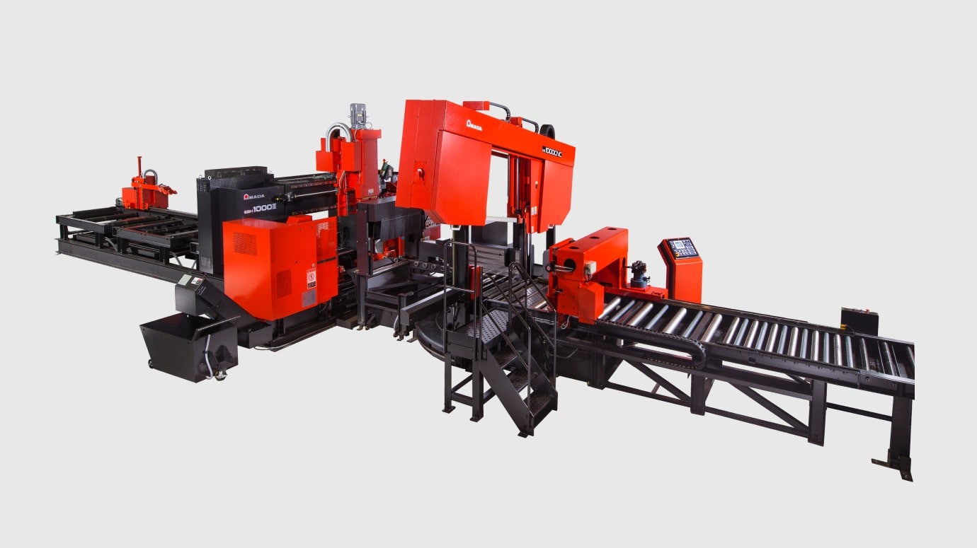 Photo: Structural steel machines